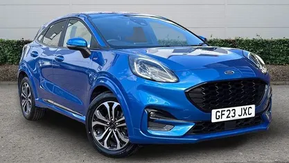 Used Ford Puma ST-Line 125 HP (91 kW) 2023 Blue SUV