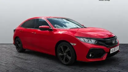 Used Honda Civic SR 126 HP (92 kW) 2021 Red Hatchback