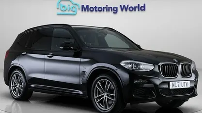 Used BMW X3 M Sport 190 HP (139 kW) 2021 Black SUV
