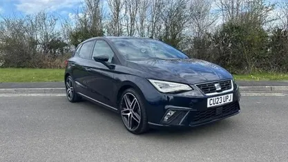 Used Seat Ibiza FR 95 HP (69 kW) 2022 Blue Hatchback