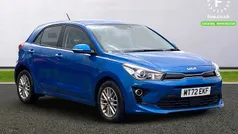 Blue Used 2022 Kia Rio 2 Hatchback | £13,299 (Fair price)