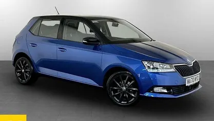 Blue Used 2020 Skoda Fabia Colour Edition Hatchback | £8,995 (Fair price)