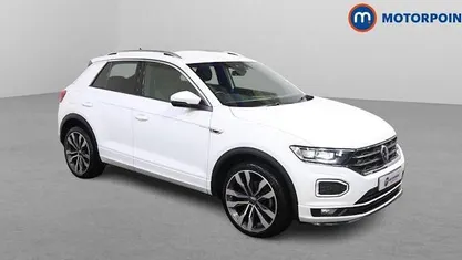 Used VW T-Roc R-line 150 HP (110 kW) 2021 White SUV