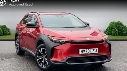 Used Toyota bZ4X 150 kW (204 HP) 2023 Scarlet flare SUV