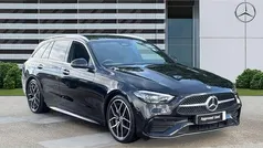 Black Used 2024 Mercedes C220 AMG Line Premium Estate | £35,762 (Fair price)