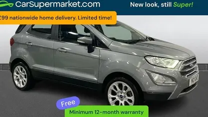 Used Ford Ecosport Titanium 125 HP (91 kW) 2021 Silver SUV