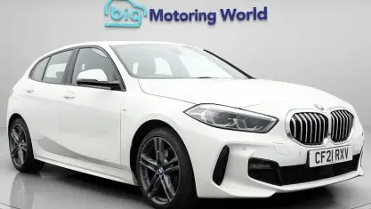 Used BMW 118 M Sport 136 HP (100 kW) 2021 White Hatchback