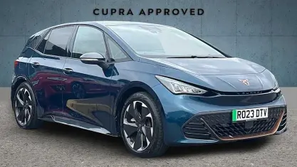 Used Cupra Born e-Boost 169 kW (230 HP) 2023 Blue Hatchback