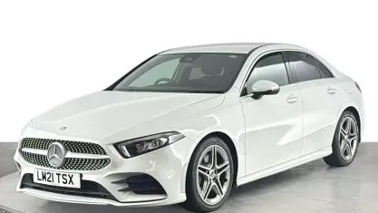 Used Mercedes A220 AMG line 190 HP (139 kW) 2020 White Sedan