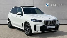 White Used 2024 BMW X5 M Sport SUV | £65,995 (Good price)