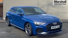 Blue New 2025 Audi A3 S-Line Hatchback | £29,355 (Fair price)