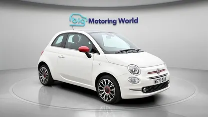 Used Fiat 500 Red 69 HP (50 kW) 2022 White Hatchback