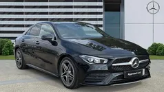 Cosmos black metallic Used 2021 Mercedes CLA180 AMG Line Premium Sedan | £21,555 (Fair price)