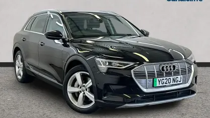Used Audi e-tron Advanced Plus 300 kW (408 HP) 2020 Black SUV
