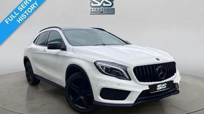 Used Mercedes GLA220 AMG line 170 HP (125 kW) 2015 White SUV