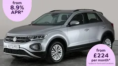 Silver Used 2023 VW T-Roc Life SUV | £16,942 (Fair price)
