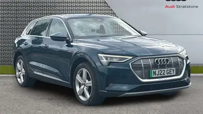 Used Audi e-tron 300 kW (408 HP) 2022 Blue SUV