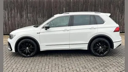 White Used 2018 VW Tiguan R-line SUV | £19,999 (Fair price)
