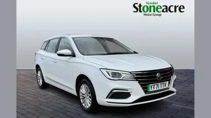 Used MG MG5 EV Excite 114 kW (156 HP) 2021 White Estate