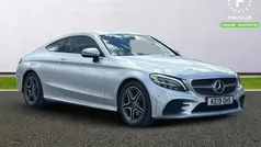 Silver Used 2019 Mercedes C200 AMG line Coupe | £19,599 (Fair price)