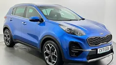 Blue Used 2021 Kia Sportage GT-Line SUV | £14,585 (Fair price)