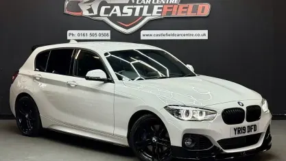 Used BMW 118 M Sport 136 HP (100 kW) 2019 White Hatchback
