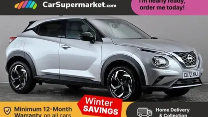 Silver Used 2022 Nissan Juke N-Connecta SUV | £12,197 (Fair price)