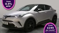Silver Used 2018 Toyota C-HR SUV | £16,410 (Fair price)