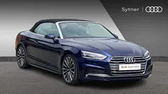 Blue Used 2019 Audi A5 Cabriolet S-Line Cabriolet | £19,500 (Fair price)