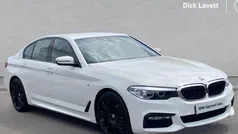 Alpine white Used 2018 BMW 520 M Sport Sedan | £18,555 (Fair price)