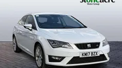 White Used 2017 Seat Leon SC FR Hatchback | £11,333 (Fair price)