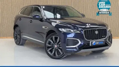 Used Jaguar F-Pace R-Dynamic 204 HP (150 kW) 2021 Blue SUV