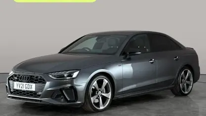 Used Audi A4 Black Edition 204 HP (150 kW) 2021 Grey Sedan