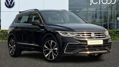 Black Used 2022 VW Tiguan R-line SUV | £26,000 (Fair price)