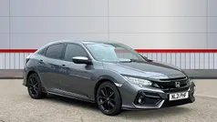 Grey Used 2021 Honda Civic Sport Hatchback | £17,297 (Fair price)
