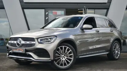 Used Mercedes GLC220 AMG Line Premium 194 HP (142 kW) 2022 Silver SUV