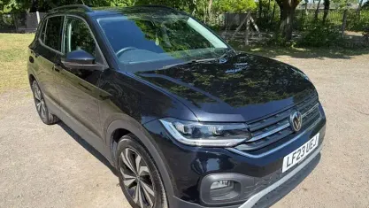 Used VW T-Cross Black Edition 110 HP (80 kW) 2023 Black SUV