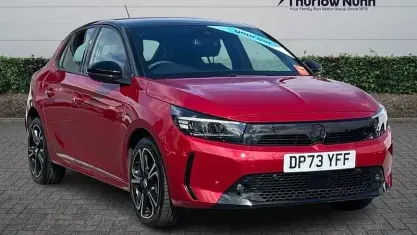 Used Vauxhall Corsa S 101 HP (74 kW) 2023 Red Hatchback