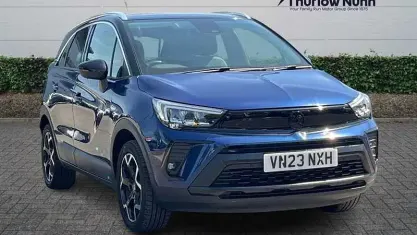 Used Vauxhall Crossland Ultimate 131 HP (96 kW) 2023 Blue SUV