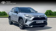 Silver blade bitone Used 2022 Toyota RAV4 Hybrid SUV | £31,590 (Fair price)