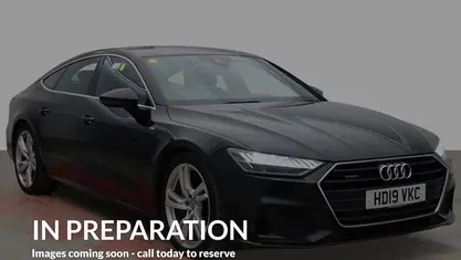 Used Audi A7 Sportback S-Line 231 HP (169 kW) 2019 Black Hatchback