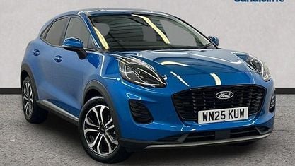 Begagnad Ford Puma Titanium 125 HK (91 kW) 2025 Blå SUV