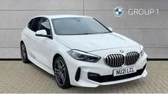 White Used 2021 BMW 118 M Sport Hatchback | £19,285 (Fair price)