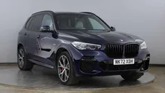 Blue Used 2022 BMW X5 M Sport SUV | £48,444 (Fair price)