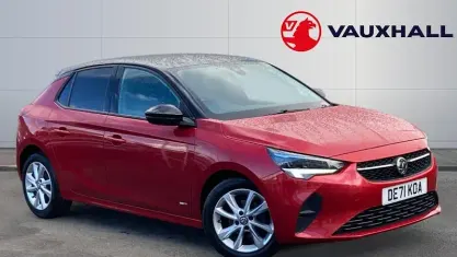 Usado Vauxhall Corsa 75 HP (55 kW) 2021 Vermelho Citadino