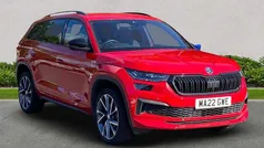 Red Used 2022 Skoda Kodiaq SportLine SUV | £28,215 (Fair price)
