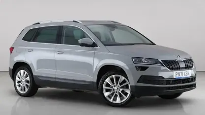 Used Skoda Karoq SE L 150 HP (110 kW) 2021 Grey SUV