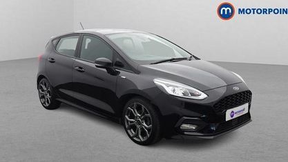 Begagnad Ford Fiesta ST-Line 140 HK (102 kW) 2019 Svart Halvkombi