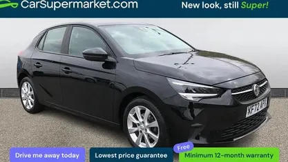 Used Vauxhall Corsa Design Edition 75 HP (55 kW) 2023 Black Hatchback