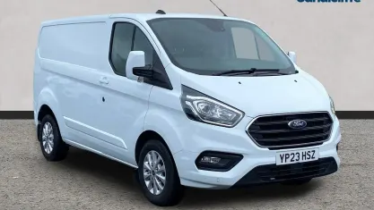 Used Ford Transit Custom Limited 131 HP (96 kW) 2023 Frozen white Van
